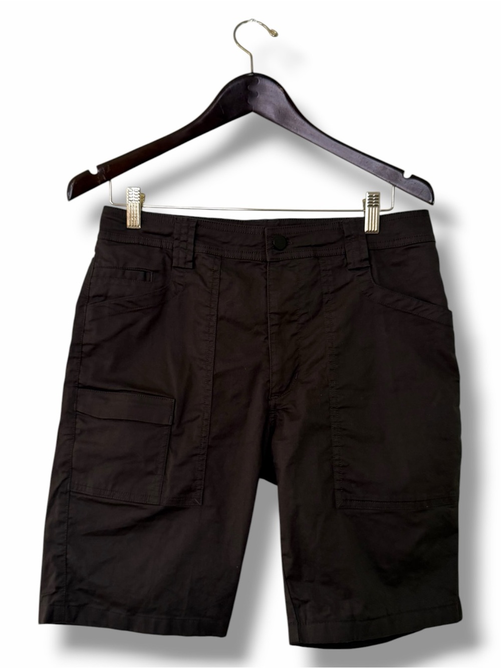 Mission Workshop Dark Grey Fulton Shorts Cargo Pockets Utility Gorpcore Size 31